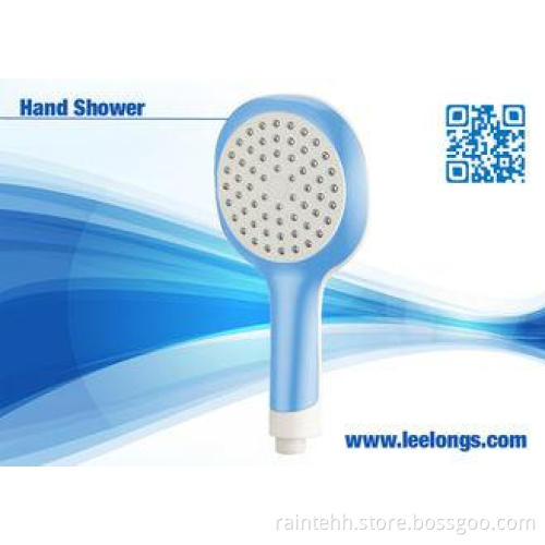 Colorful Adjustable Rainfall Handheld Shower Head Fit For